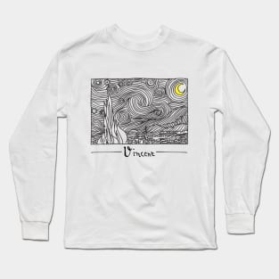 Vincent Van Gogh Long Sleeve T-Shirt